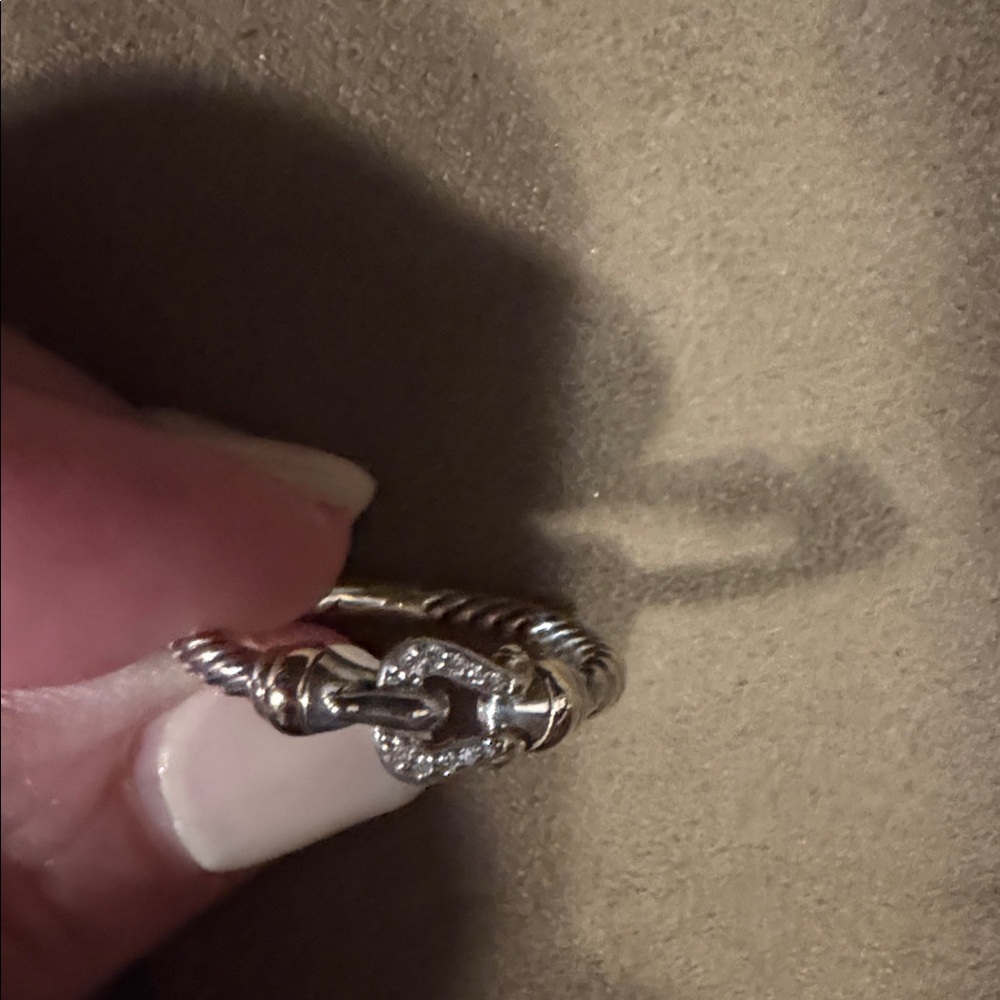 David Yurman Buckle Ring - Picture 2 of 8